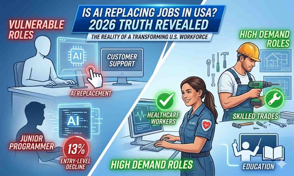 ai replacing jobs in usa
