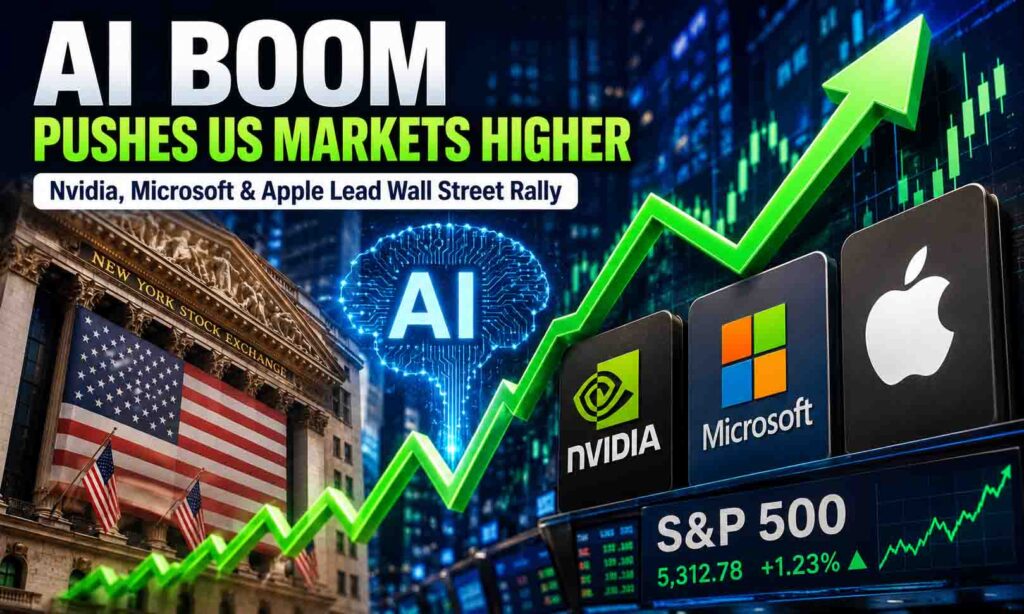 AI stock market boom in US markets