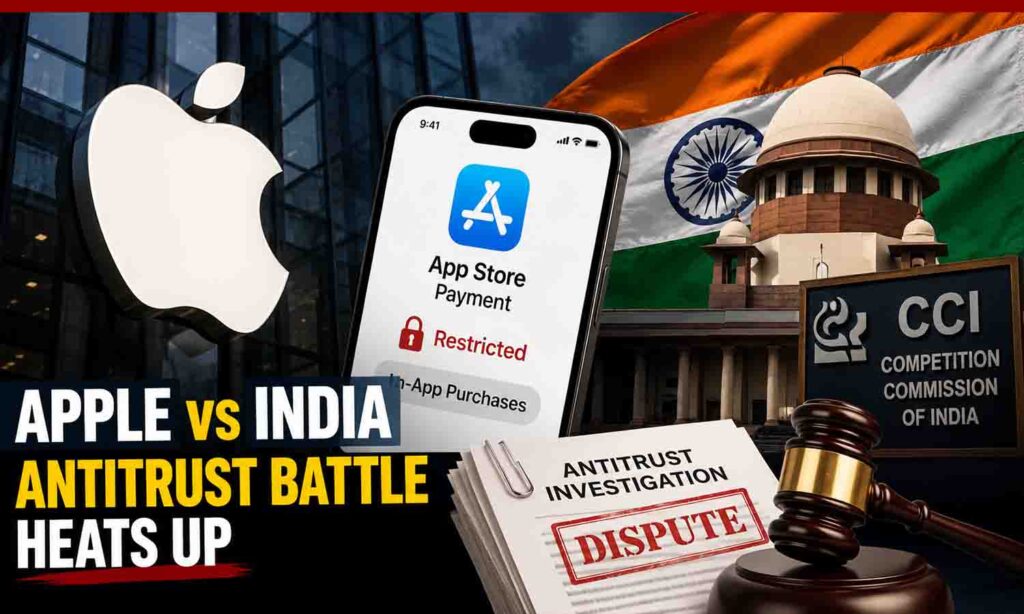 Apple India antitrust case involving the App Store and Competition Commission of India (CCI).